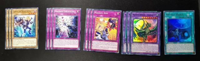 Magikey Core Deck • DAMA • Dawn of Majesty • Playset • 1Ed • Near Mint • ENG