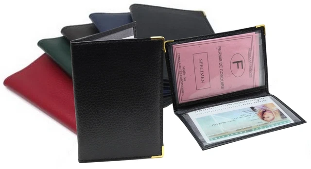 Étui De Protection Exacompta Pour Permis De Conduire - Format Européen 7.3x10.6cm, PVC Transparent
