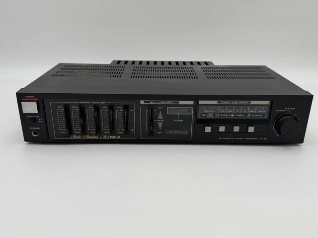 Vintage The Fisher X-101-C Tube Amplifier Master Stereo Control