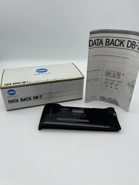 MINOLTA Data Back DB-7 / EMBALAJE ORIGINAL