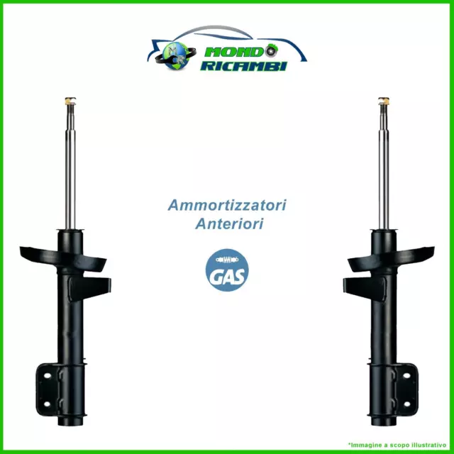 Kit 2 Ammortizzatori Anteriori Per Ford Fiesta Vi - 2008 -> 2017