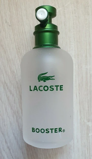 BOUTEILLE DE VERRE Flacon VIDE eau de toilette parfum Lacoste
