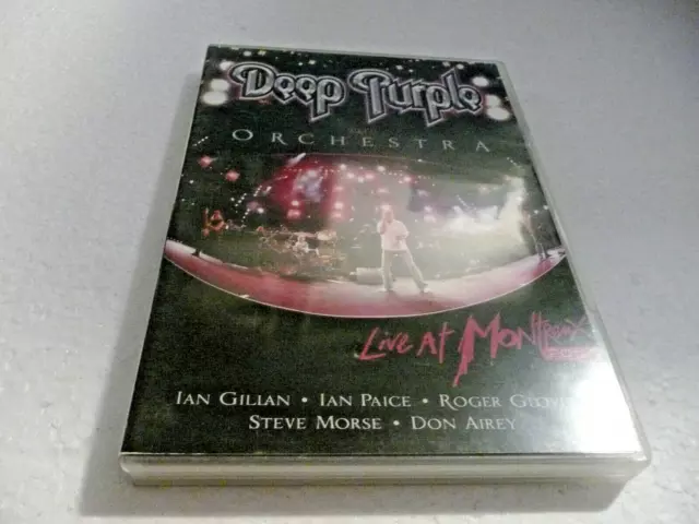 DVD - DEEP PURPLE with orchestra live at Montreux  / DVD