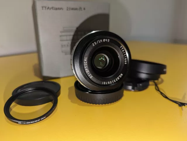 TTArtisan 23mm f/1.4 Objectif manuel - Fujifilm X