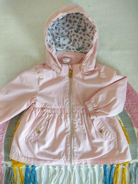 Jacke ° H&M ° rosa ° Schmetterling ° Spielplatz ° Baby ° 80