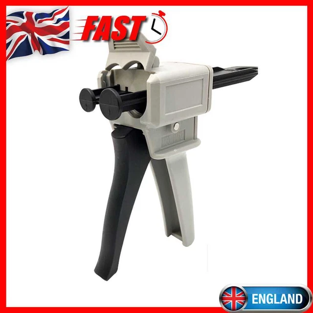 DENTAL IMPRESSION MIXING Dispensing Gun Rubber Dispenser Gun Tool (2/1