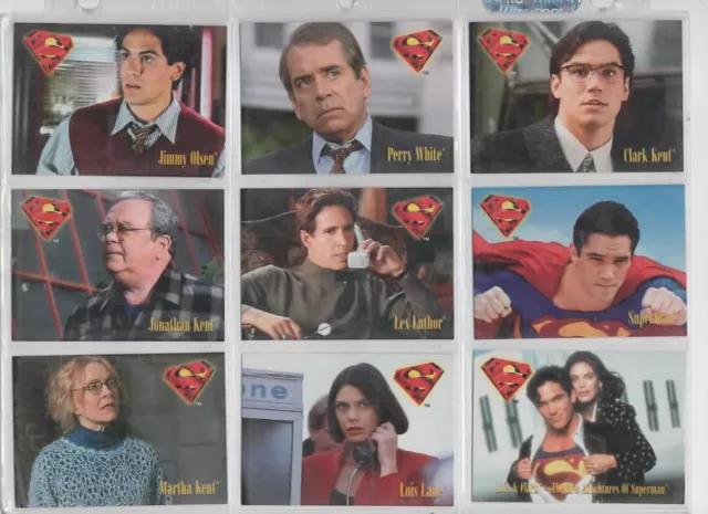 Lois and Clark New Adventures Of Superman Trading Cards Set 1995 NEW OLD STOCK