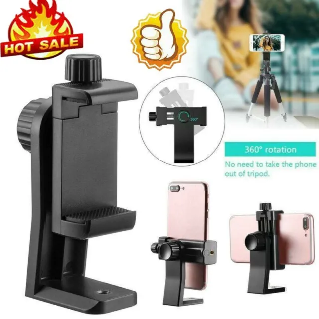 Universal Smartphone Tripod Adapter Cell Phone Holder Mount to Phone or CameraLM