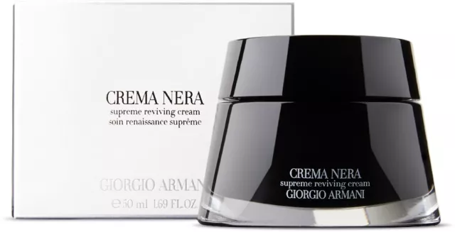 GIORGIO ARMANI Crema Nera Supreme Reviving Cream 50ml/1.69oz, NIB, Sealed