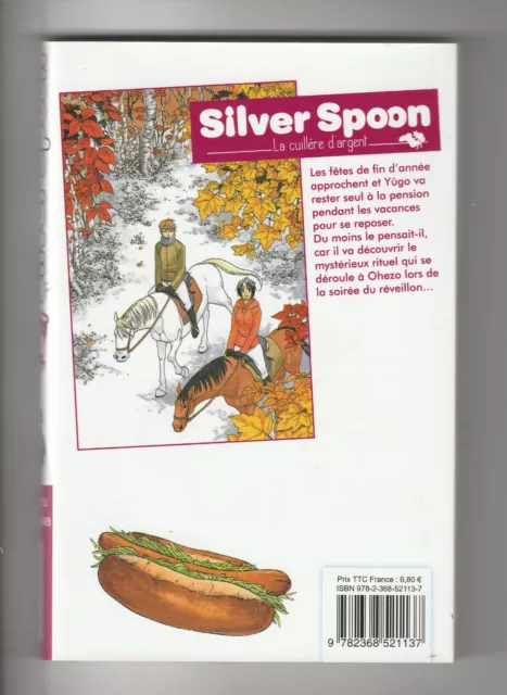 Silver Spoon La cuillère d'argent 10 EO 2015 Hiromu Arakawa manga Japon Shônen 2