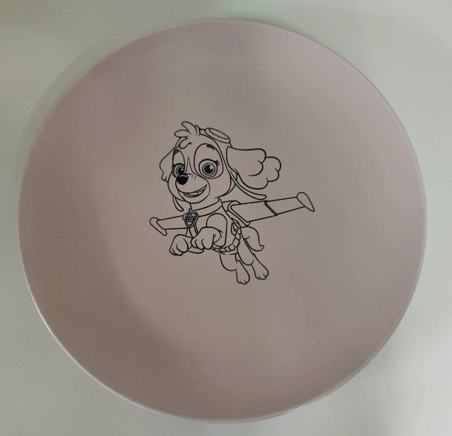 Sky Paw Patrol Teller 26cm Hell Rosa Matt