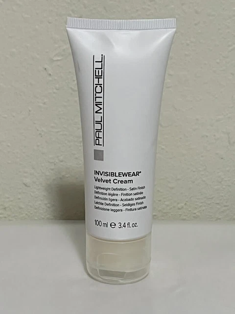 Paul Mitchell Invisiblewear Terciopelo Crema 3,4 OZ - Definición Ligera - Satén