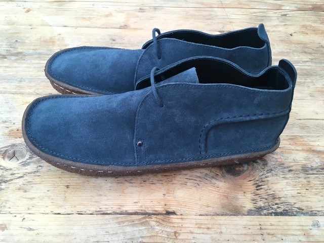 CLARKS ORIGINALS DESERT Rain UK 10 Blue Liam Gallagher New