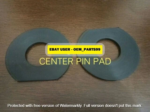 JCB Backhoe Front Axle Spacer Pad Set Of 2 no. Part no. 819/00134, 819/00135
