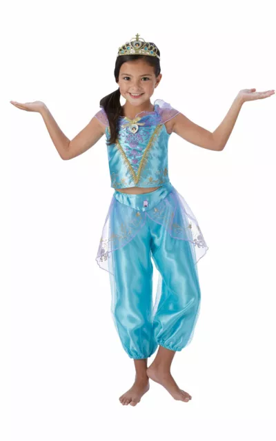 Child's Disney Princess Storyteller Jasmine Official Fancy Dress Costume Age 3-4