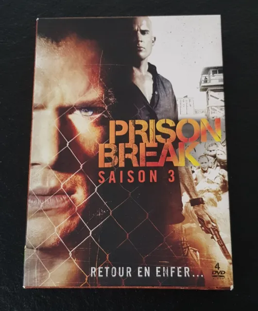 DVD SERIE, coffret PRISON BREAK, coffret saison 3