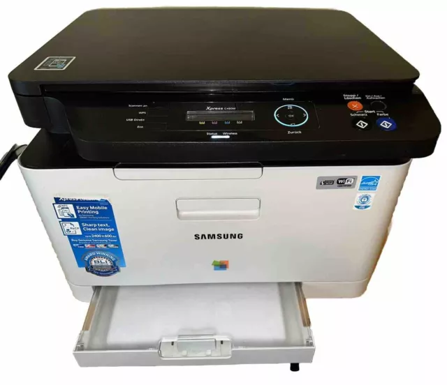 Samsung Color Laserdrucker Xpress Farblaser Multifunktionsdrucke C480W gebraucht