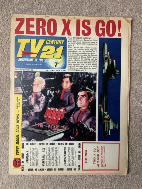 TV Century 21 #130 FN - Original 1967 Issue