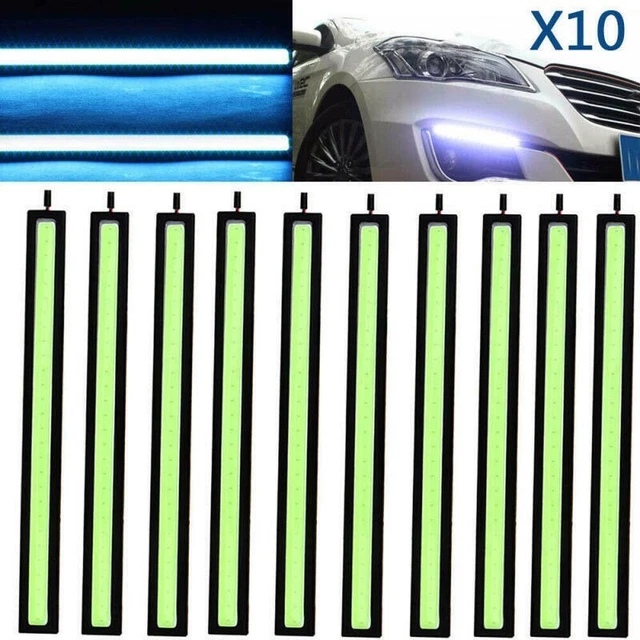 Feux Diurnes Dc 10V-12V Brouillard Glace LED Bleu Remplacement Automotive