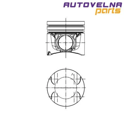 Pistone Kolbenschmidt 402600 Nuovo