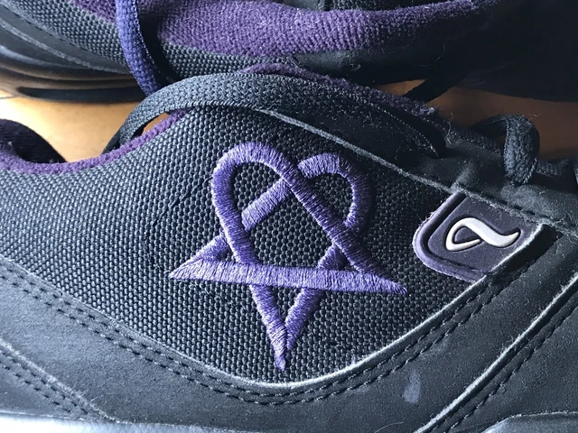 ADIO SHOES - Bam HIM V2 - Black/Purple Heartagram $ - PicClick