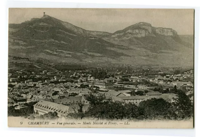 CPA 73 Savoie Chambery General View of Mont Nivolet and Pénay