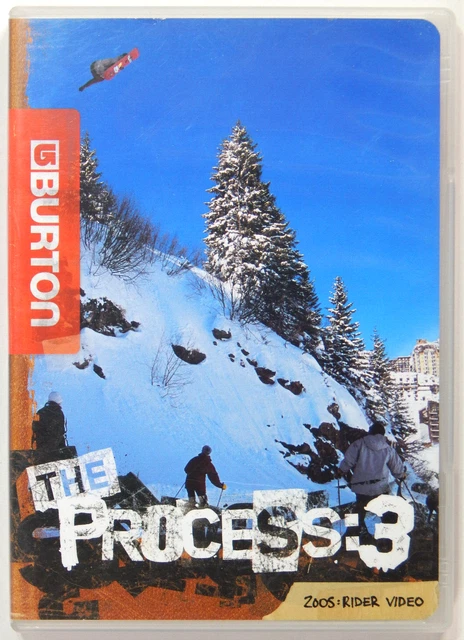 The Process: 3 Zoos Rider Video Burton World Tour Dvd Snowboarding Film Complete