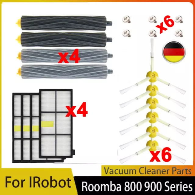 Bürsten Filter für iRobot Roomba 800 866 871 876 880 900 980 Ersatzteile Zubehör