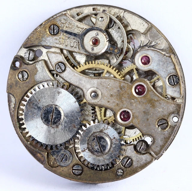 PARTIE DE MOUVEMENT DE MONTRE MÉCANIQUE JC 233 ANCIEN