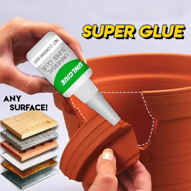 Universal Super Glue Strong plastic Glue For Resin Ceramic Metal Glass 50ml