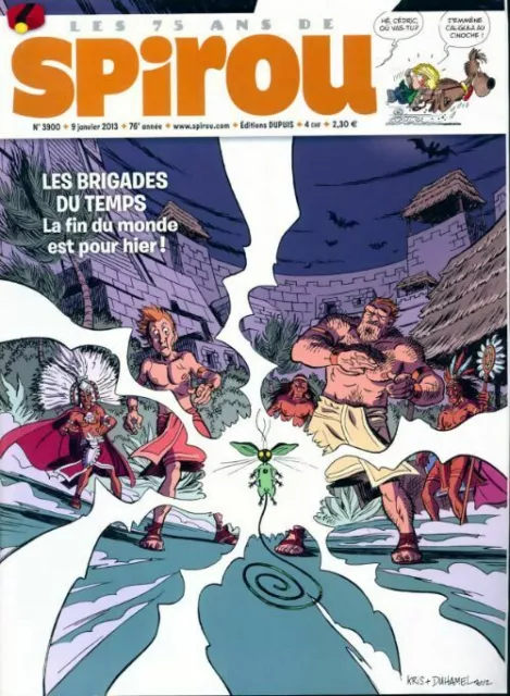 2704646 - Spirou n°3900 : Les brigades du temps - Collectif