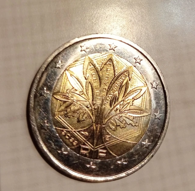 RARE PIÈCE 2 euro 2022 (l'arbre de vie) Liberté Égalité Fraternité EUR 500,00 PicClick FR