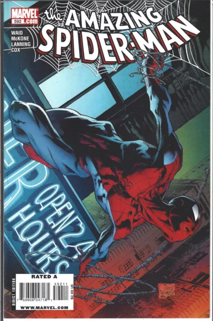 The Amazing Spider-Man #592 (Nm) Marvel Comics $3.95 Flat Rate Shipping In Store