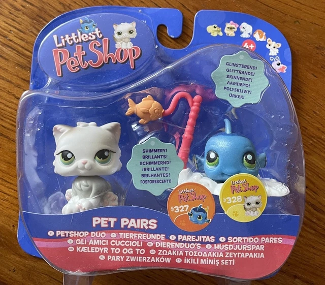 Authentic Littlest Pet Shop #1371 Cat Baby Kitten Kitty / Original