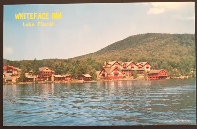 Whiteface Inn Lake Placid New York USA Vintage Postcard
