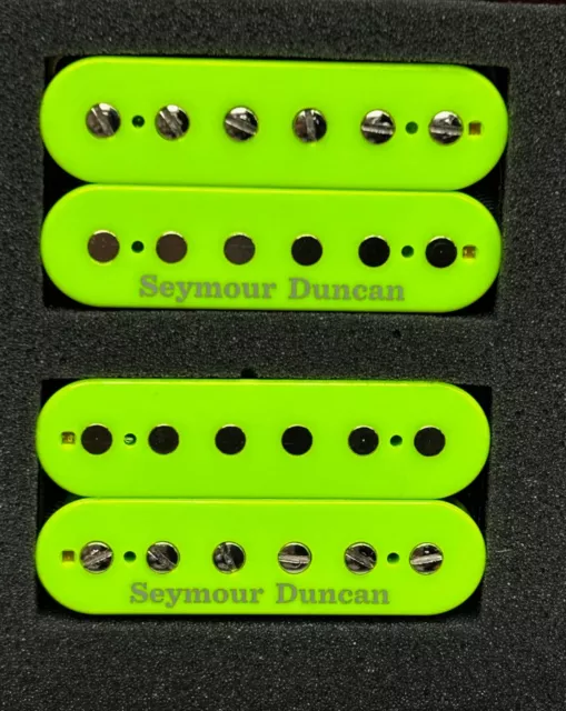 Seymour Duncan Distortion Mayhem Humbucker Set (SH-6b & SH-6n) - NEON GREEN