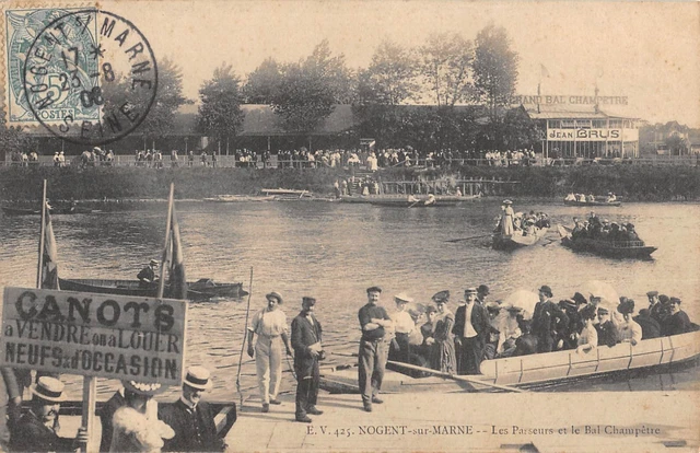 Cpa 94 Nogent Sur Marne / Les Passurs Et Le Bal Champetre