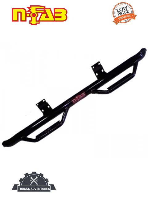 N-Fab F0989CC-TX Cab Length Nerf Step Bar Fits 09-14 F-150