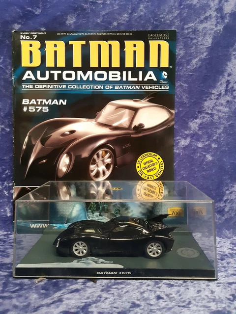 BATMAN AUTOMOBILIA CAR Collection No 7 Batman no 575 Batmobile with ...