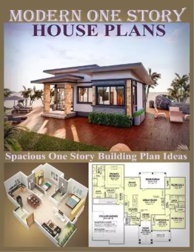 Ogbonna Oluchi Modern 1 Story House Plans Book NEUF