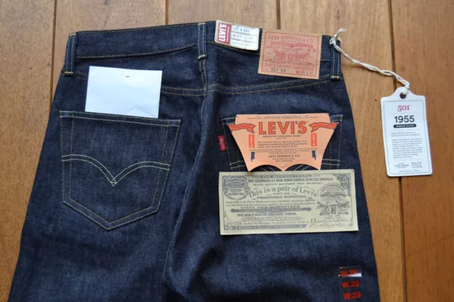 LVC Levi's Vintage Clothing 1944 501 XX Jeans Rigid Various Sizes Made in  Japan