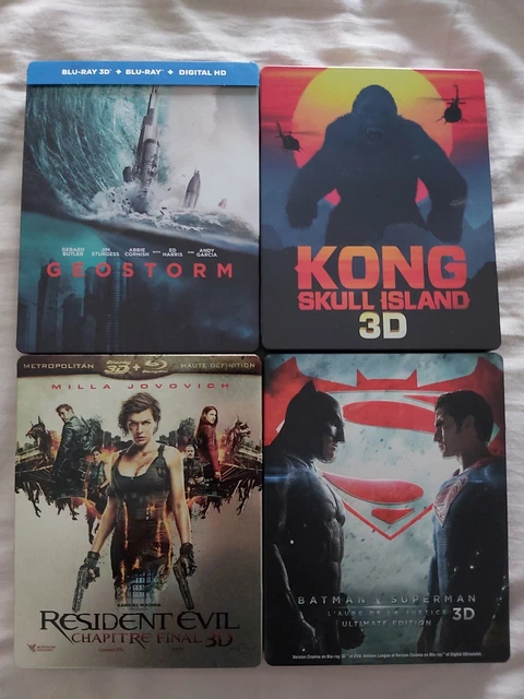 Lot De 4 Blu Ray 3D " Édition Boitier Steelbook " Édition Française