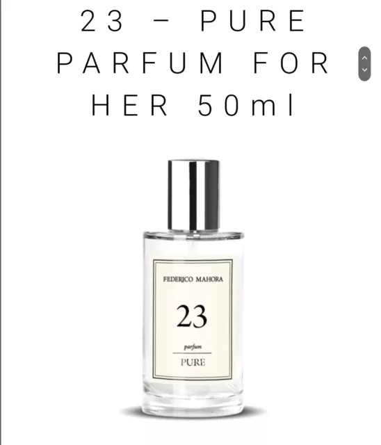 FM 23 Pure Collection Federico Mahora Perfume for Women 50ml UK Stock