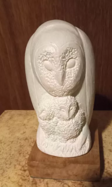 Grete Schuller Owl “Motherhood” Sculpture Alva Museum Replica 1965