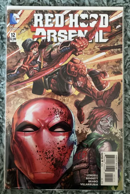 Red Hood Arsenal #12 DC Comics 2016 Sent In A Cardboard Mailer