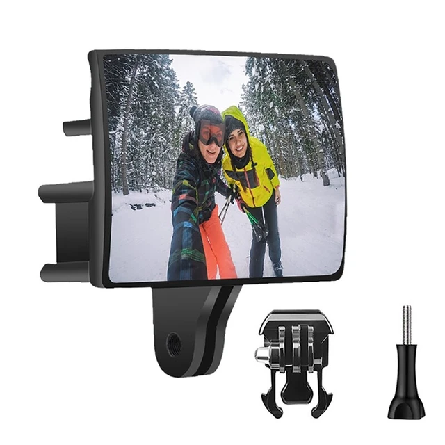 CáMara de AccióN Selfie Mirror para Gopro9 Vlog Live Accesorios Selfie MirrT7