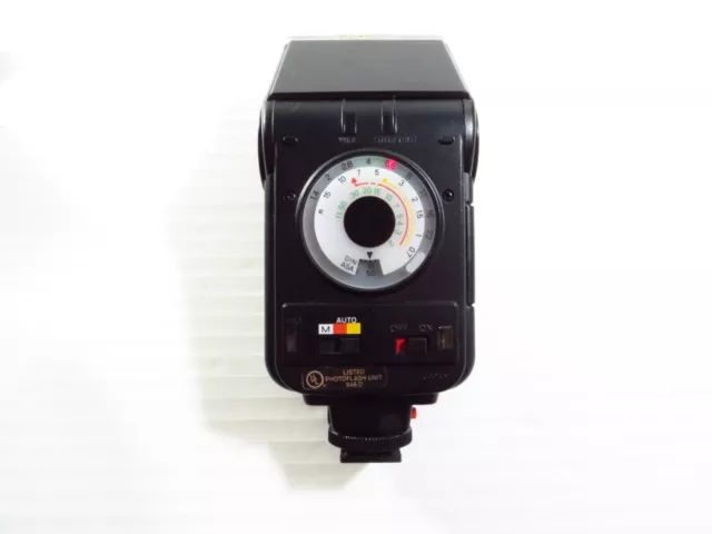 Minolta Auto 132X Shoe Mount Flash, Tested WORKS, FREE 2-3 Day Ship!!!