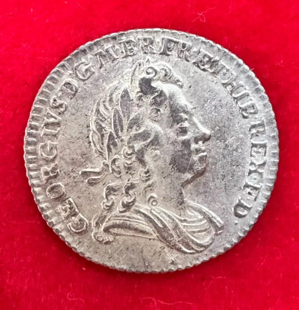 George I SSC Sixpence 1723 silver - South Sea Company - s.3652