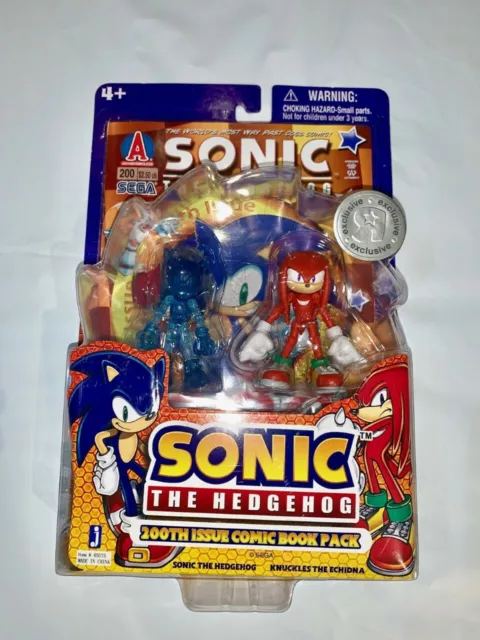 Sonic The Hedgehog Comic Series Sonic & Amy 3.5 Action Figure 2-Pack 