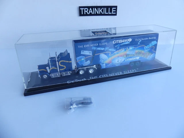 Camion Publicitaire Miniature HO 1/87 (échelle) - Marque STURM'S - Camion Américain - Occasion Très Bel état